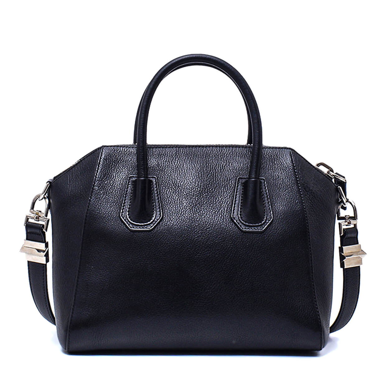 Givenchy - Black Calfskin Leather Small Antigona Bag